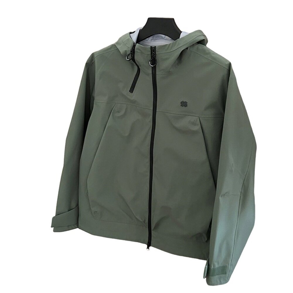 Kolon Sport Army Green Diagonal Zipper Jacket